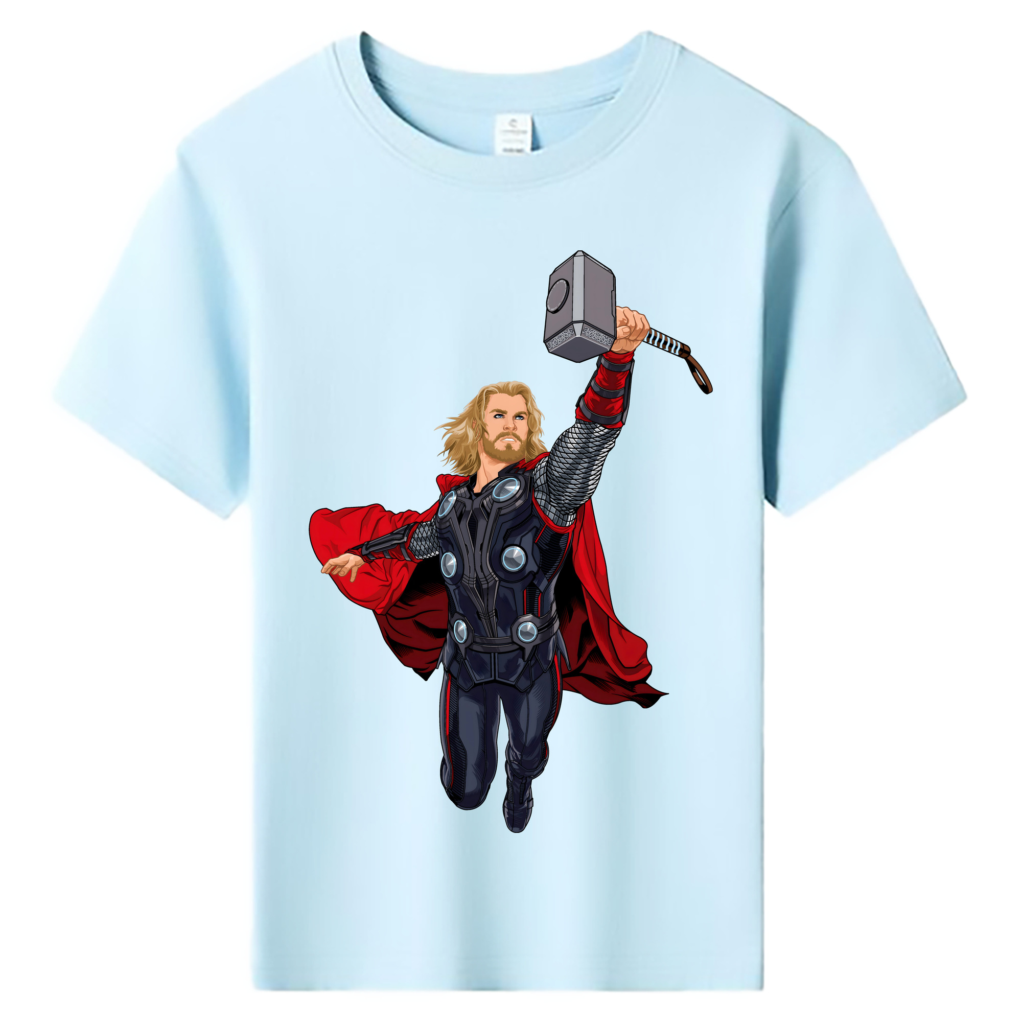 （画像用） アベンジャーズ The Avengers 綿100％キッズTシャツ（フロントプリント）